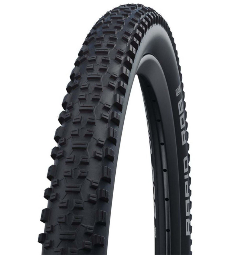 SCHWALBE RAPID ROB 29X2.25 57-622 HS425, KG, SBC,LITE, BLACK ROGIDO
