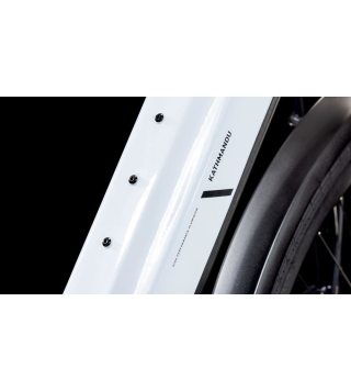 CUBE KATHMANDU HYBRID ONE 800 2025 POLARWHITE' N' BLACK