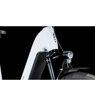 CUBE KATHMANDU HYBRID ONE 800 2025 POLARWHITE' N' BLACK