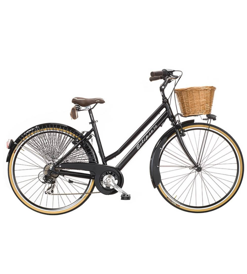 ECLIPSE CITY 28" RETRO' 6V ALU NERO