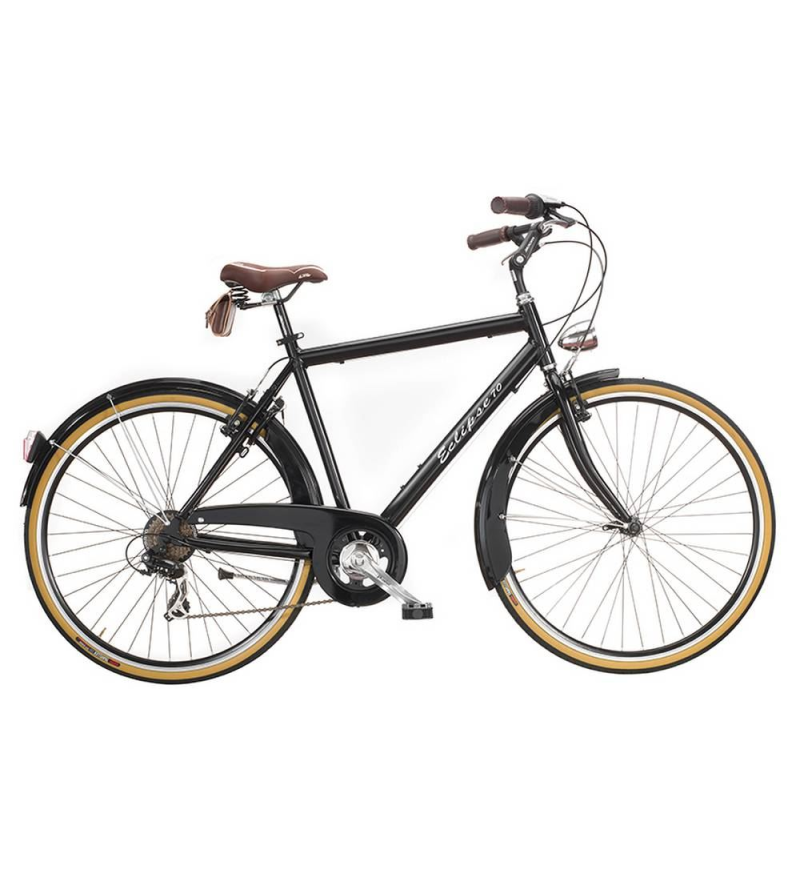 ECLIPSE CITY 28" RETRO' 6V ALU UOMO NERO