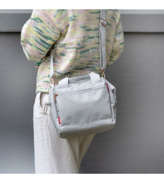 KLICKFIX BORSA MANUBRIO ROOMY TWIST SKY ROSE