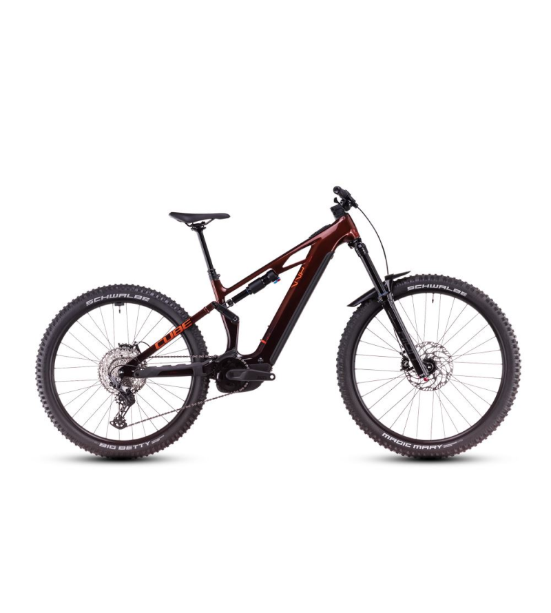 CUBE STEREO HYBRID ONE77 HPC RACE 800 LIQUIDORANGE 'N' ORANGE