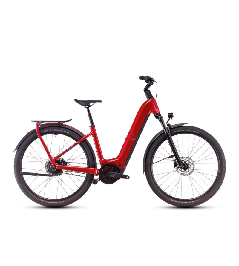 CUBE KATHMANDU HYBRID CONFORT PRO 800 ELETRICRED' N' RED