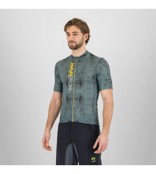 KARPOS VAL VIOLA JERSEY NORTH ATLANTIC/LEMON CURRY