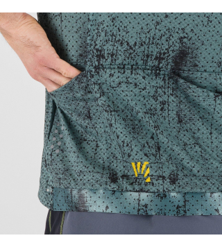 KARPOS VAL VIOLA JERSEY NORTH ATLANTIC/LEMON CURRY