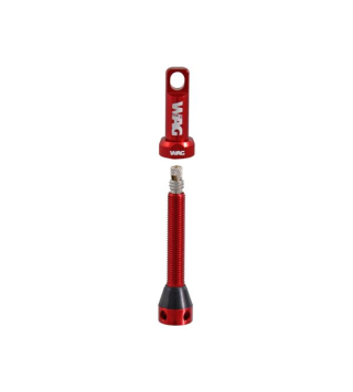 VAG COPPIA VALVOLE TUBELESS 44mm ROSSO