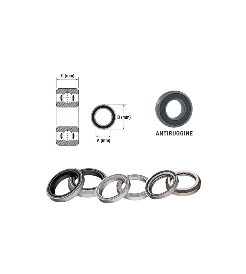 BTA CUSCINETTO MOZZO 16x28x7  6902d16