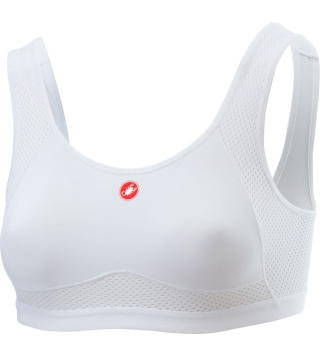 CASTELLI ROSSO CORSA BRA WHITE