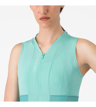 CASTELLI ANIMA 4 SLEEVELESS POOL BLUE