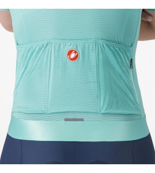 CASTELLI ESPRESSO W JERSEY POOL BLUE