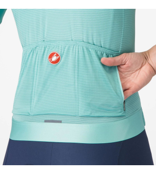 CASTELLI ESPRESSO W JERSEY POOL BLUE