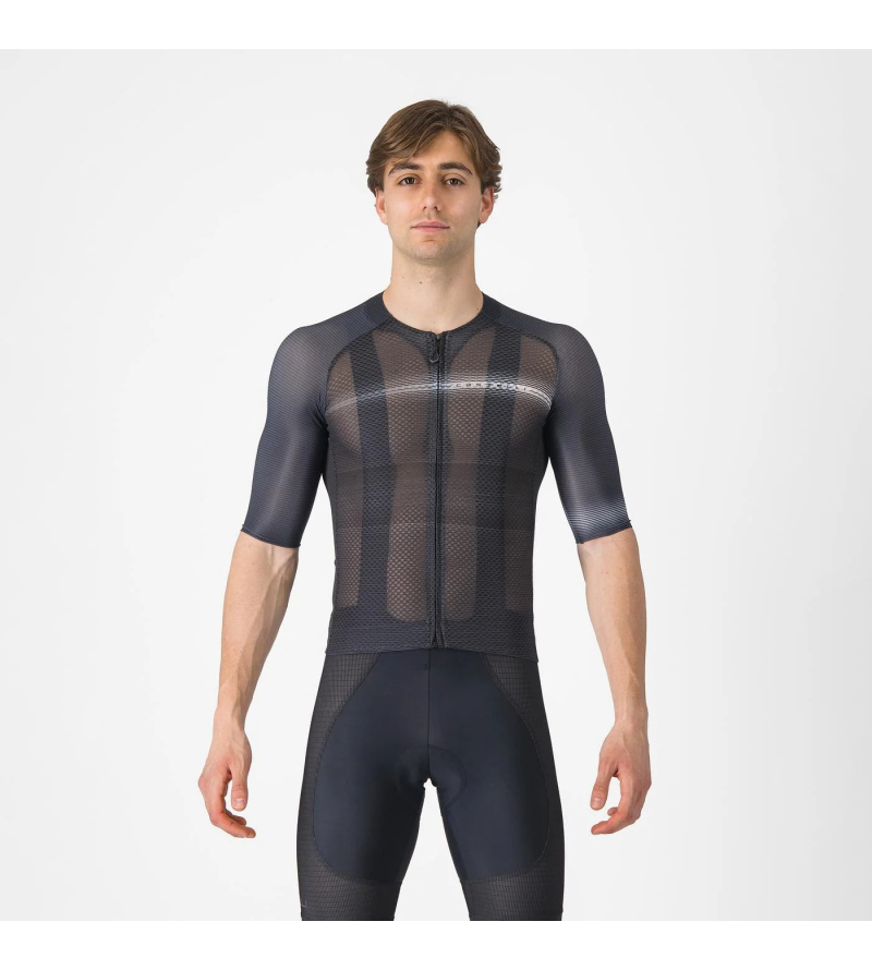 CASTELLI CLIMBER'S A/C JERSEY BLACK/DARK GRAY