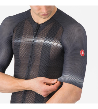 CASTELLI CLIMBER'S A/C JERSEY BLACK/DARK GRAY