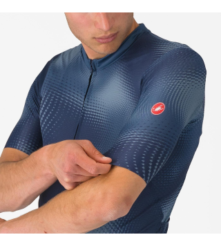 CASTELLI VORTICE JERSEY BELGIAN BLUE/LIGHT STEEL BLUE