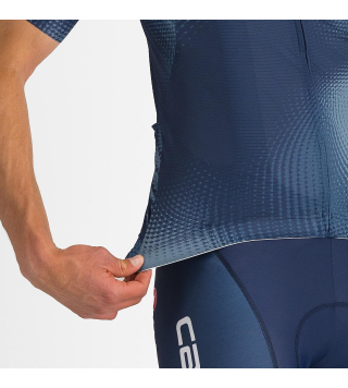 CASTELLI VORTICE JERSEY BELGIAN BLUE/LIGHT STEEL BLUE