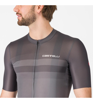 CASTELLI SIMBOLO JERSEY SMOKY GRAY/DARK GRAY