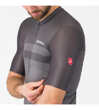 CASTELLI SIMBOLO JERSEY SMOKY GRAY/DARK GRAY
