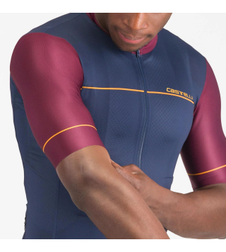 CASTELLI UNLTD JERSEY BELGIAN BLUE/DEEP BORDEAUX-VIV