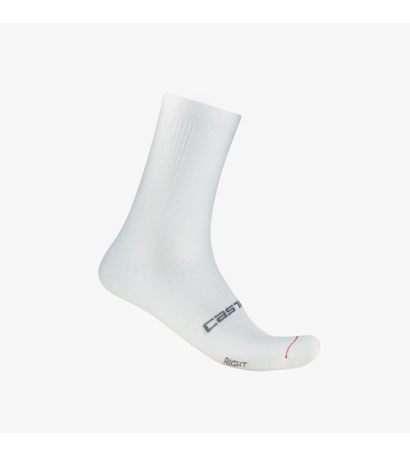 CASTELLI ESPRESSO 18 SOCK WHITE