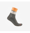 CASTELLI ELEGANTE 12 SOCK GUNMETAL GRAY/SILVER MOON-SOFT