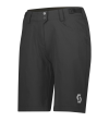 SCOTT SHORT W'S TRAIL FLOW W/PAD BLACK