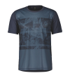 SCOTT TRAIL FLOW ZIP SS METALLIC BLU