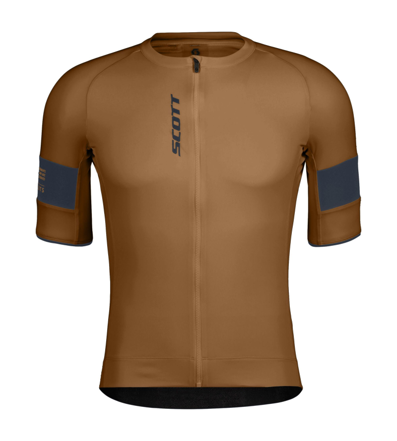 SCOTT JERSEY ENDURANCE PRO SS BREAD BROWN DARK BLUE