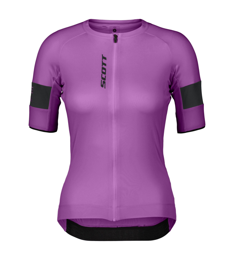 SCOTT JERSEY W'S ENDURANCE PRO SS LIQUID PURPLE BLACK