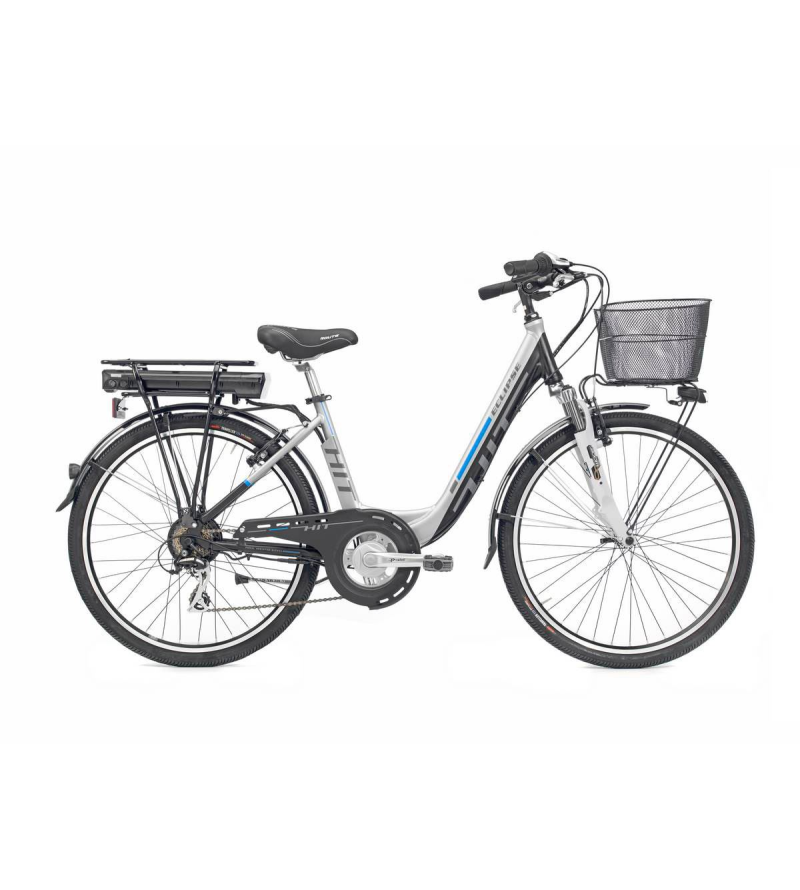 ECLIPSE E-CITY 26" MONOTRAVE HIT 400Wh GRIGIO NERO OPACO