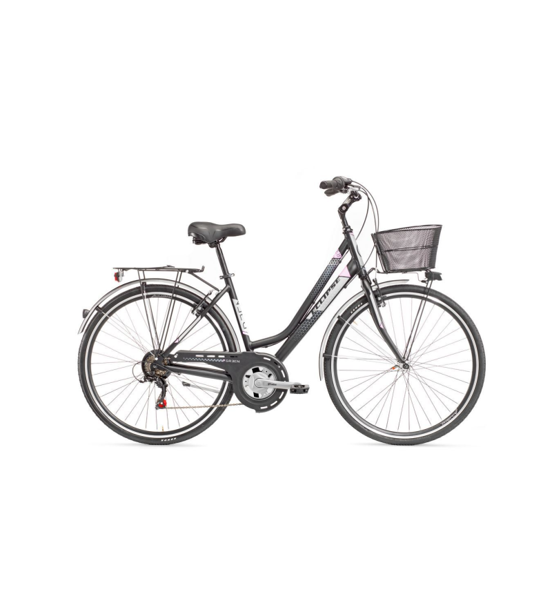 ECLIPSE CITYBIKE 28" GREENLIFE 6V NERO OPACO