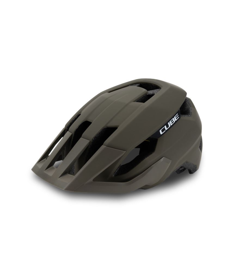 CUBE CASCO STRAY OLIVE TRAILMOTION