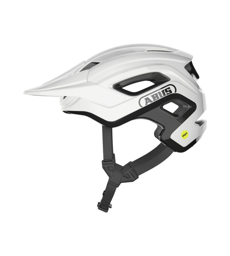 ABUS CASCO CLIFFHANGER MIPS SHINY WHITE