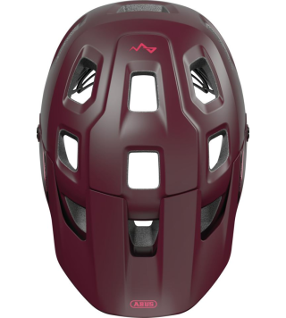 ABUS CASCO MODROP WILDBERRY RED