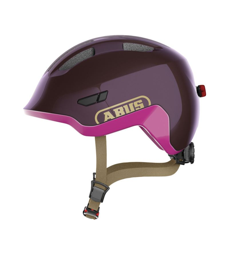 ABUS CASCO SMILEY 3.0 ACE LED ROYAL PURPLE