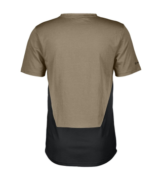 SCOTT TEE M'S TRAIL FLOW DRI SS TOAST BEGIE BLACK
