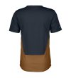 SCOTT TEE M'S TRAIL FLOW DRI SS DARK BLUE BREAD BROUN