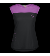 SCOTT TANK W'S TRAIL VERTIC DRI SS BLACK LIQUID PURPLE