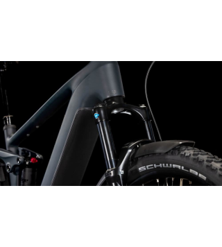 CUBE STEREO HYBRID ONE22 PRO 800 2025 ALLROAD NIGHT 'N' CHROME