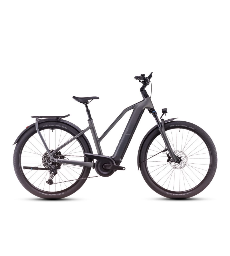CUBE KATHMANDU HYBRID PRO 800 2025 SLABGREY' N' CHROME