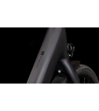 CUBE KATHMANDU HYBRID C62 SLX 400X 2025 CARBON' N' BLACK