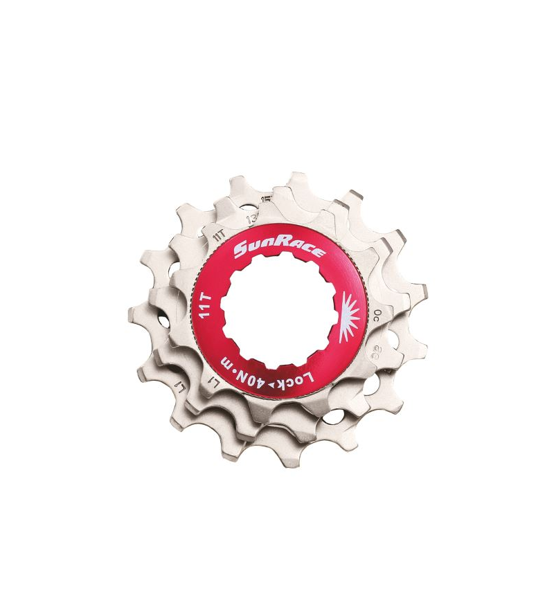 SUNRACE KIT 3 PIGNONI 10V 11-13-15 SILVER