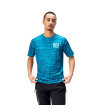 ENDURA GRID LTD PRINTED S/S AZZURRO