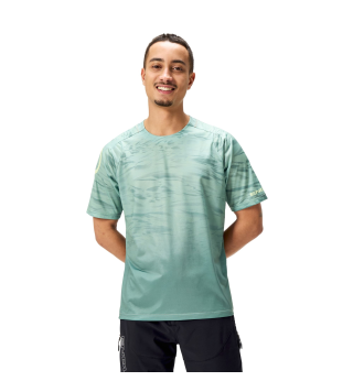 ENDURA MARBLE LTD PRINTED S/S TEE LGR