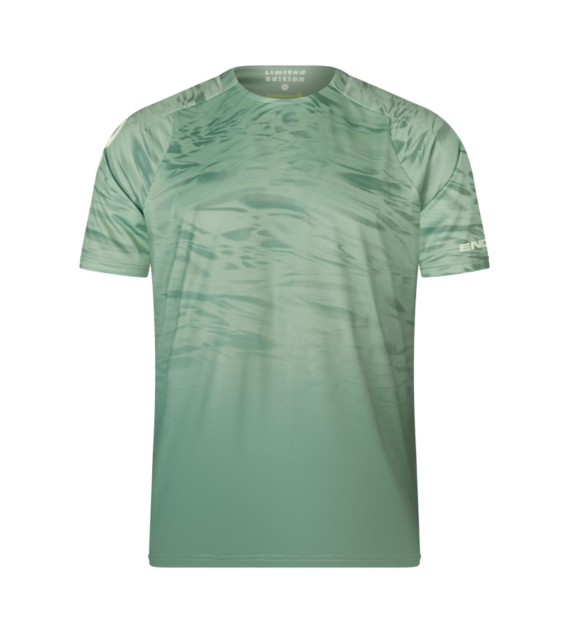 ENDURA MARBLE LTD PRINTED S/S TEE LGR