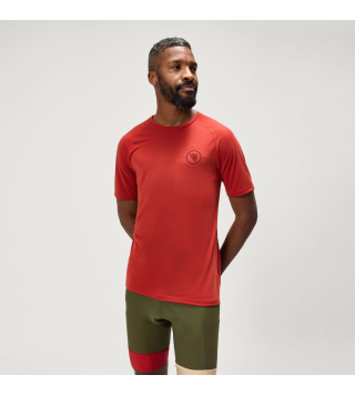 ENDURA LOOP S/S TECH ROSSO