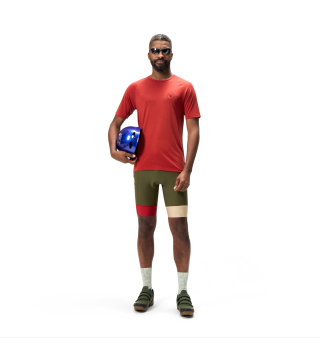 ENDURA LOOP S/S TECH ROSSO