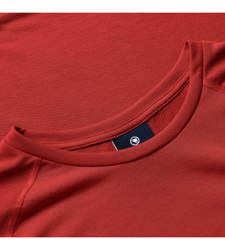 ENDURA LOOP S/S TECH ROSSO