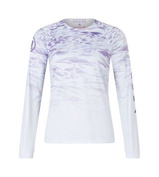 ENDURA MARBLE LTD PRINTED L/S W PURPLE