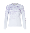 ENDURA MARBLE LTD PRINTED L/S W PURPLE